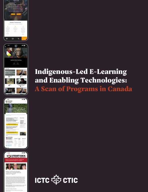 Indigenous-Led E-Learning and Enabling Technologies
